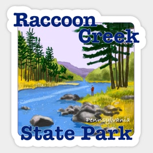 Raccoon Creek State Park, Pennsylvania Sticker